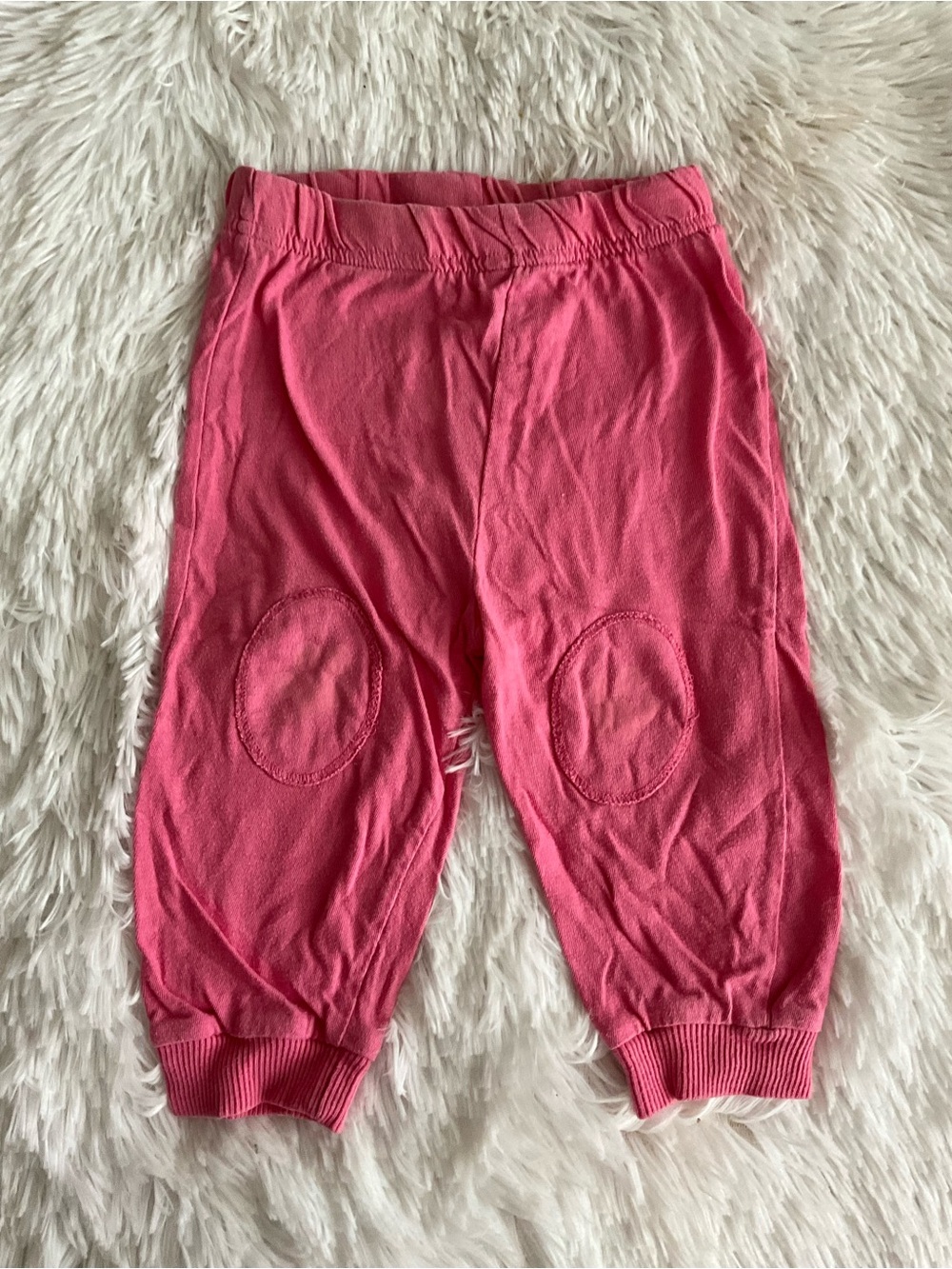 Nickelodeon Magenta Blues Clues Pink Jogger Pants with Paw Print Knee Patches